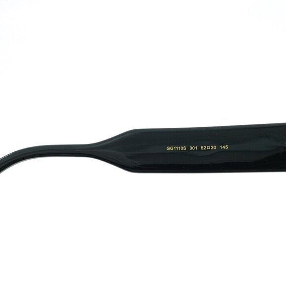 Gucci GG1110 Square Sunglasses Black Gray OS - Picture 7 of 15